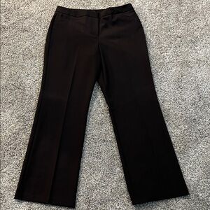 Nicole Miller Dark Brown Wide Leg Pants